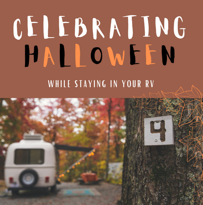 celebrating halloween in RV