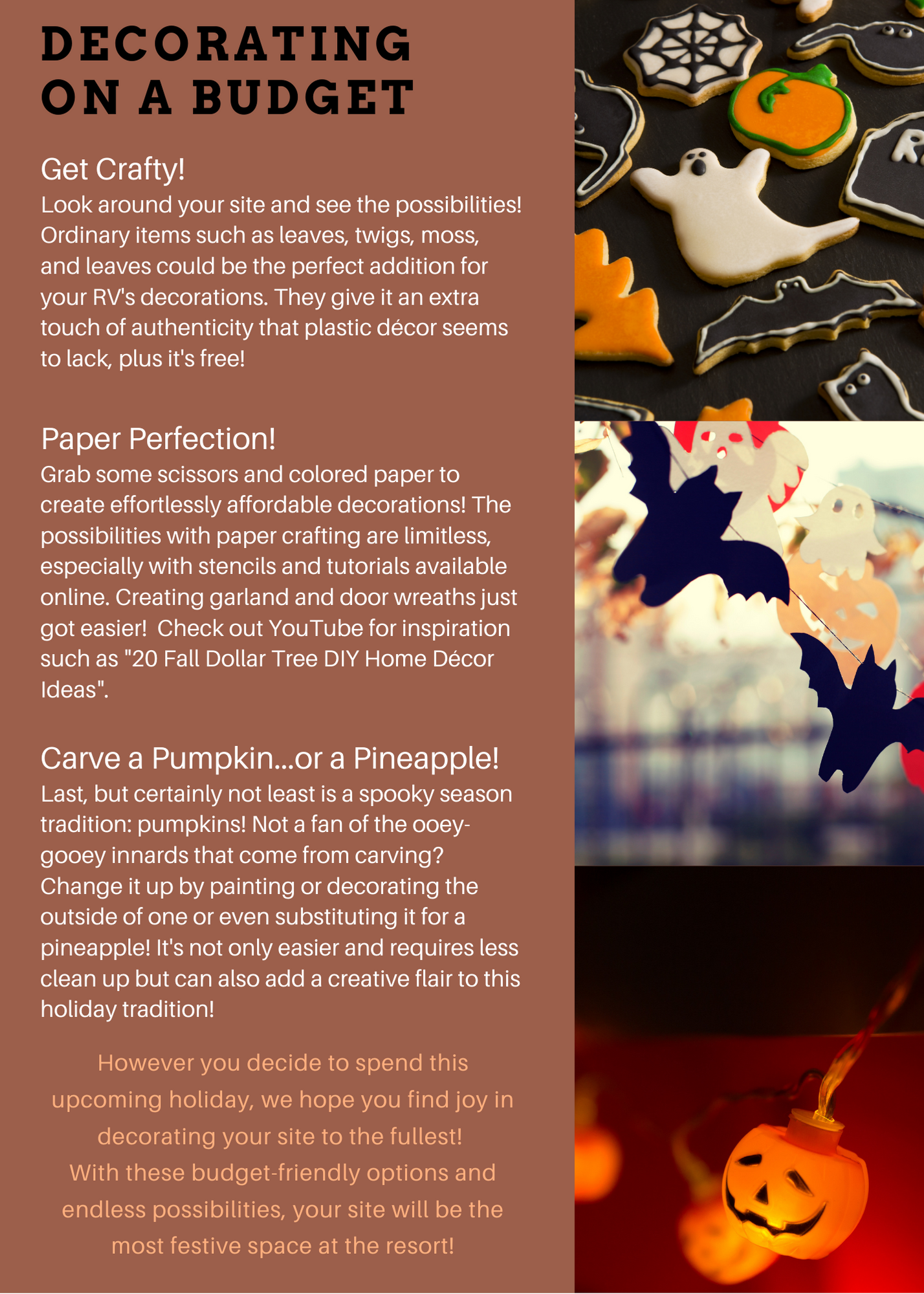 celebrate halloween in rv