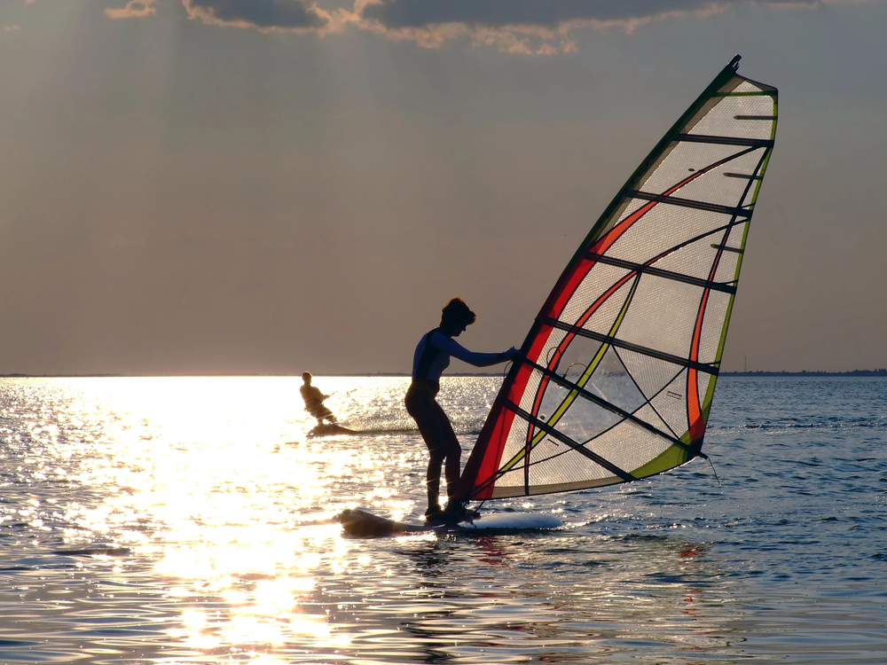 Wind surfing is another of the things to do in ingleside tx